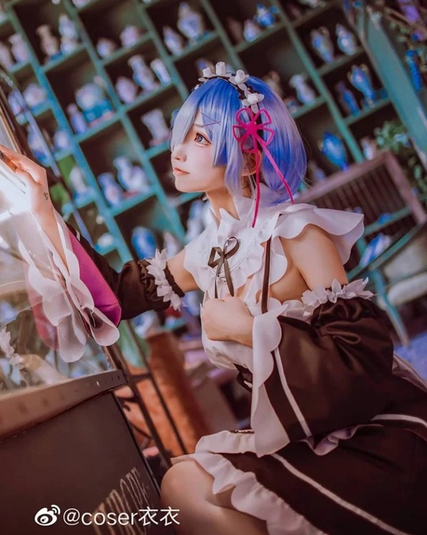 Đắm mình trước bộ cosplay cô nàng Rem trong Re:Zero, có cô hầu gái như này thì ở nhà cũng mãn nguyện - Ảnh 5.