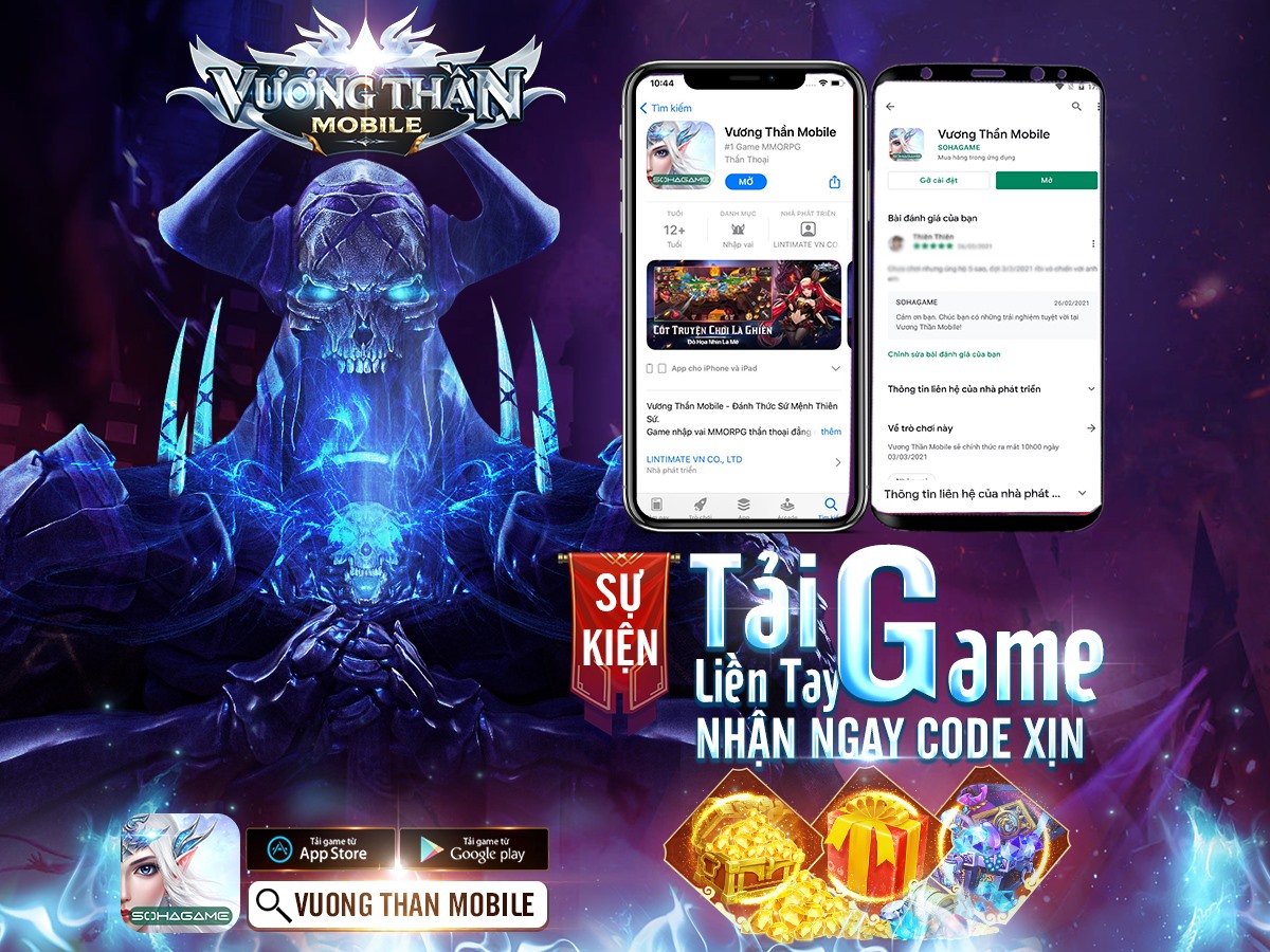 Top 5 lý do không thể bỏ lỡ Vương Thần Mobile: Vị vua mới dòng game thần thoại phương Tây, chính thức ra mắt 3/3 - Ảnh 1. Top 5 lý do không thể bỏ lỡ Vương Thần Mobile: Vị vua mới dòng game thần thoại phương Tây, chính thức ra mắt 3/3 - Ảnh 1.