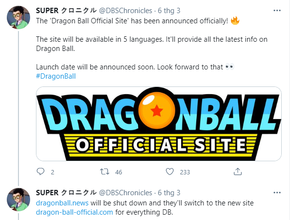 Nóng: Thương hiệu Dragon Ball ra mắt trang web chính thức trên toàn cầu - Ảnh 1.