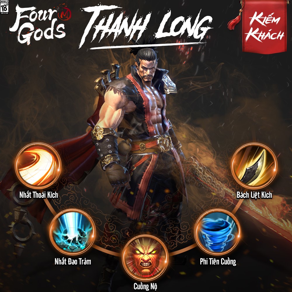 Cận cảnh class Thanh Long và Huyền Vũ trong Tứ Hoàng Mobile: Đẳng cấp nhân vật khác biệt từ đồ họa bom tấn hàng đầu - Ảnh 12. Cận cảnh class Thanh Long và Huyền Vũ trong Tứ Hoàng Mobile: Đẳng cấp nhân vật khác biệt từ đồ họa bom tấn hàng đầu - Ảnh 12.