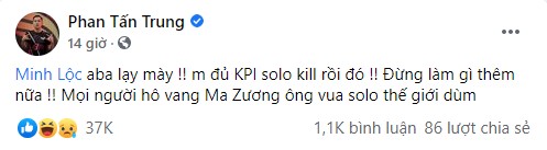 Liên tục thở oxy khi thấy Zeros lại nổi máu solo-kill, Thầy Giáo Ba van nài: Anh lạy mày đó Lộc! - Ảnh 5.