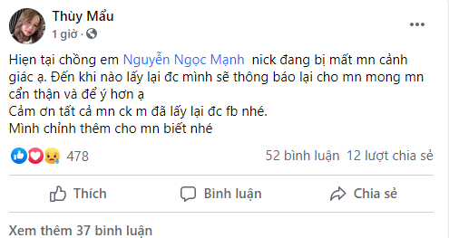 Tài khoản Facebook của 