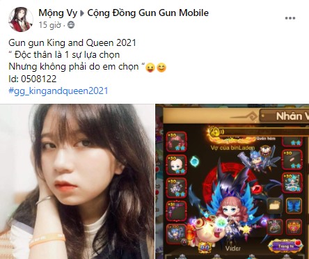 2021 - King & Queen 2021 - cặp đôi tài năng được yêu thích nhất Gun Gun Mobile Screenshot13-1616387279843804013439