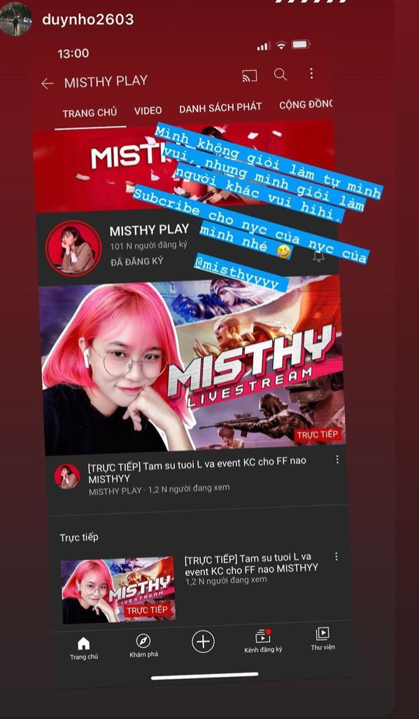Gần như “toang” kênh YouTube 6 triệu subs, MisThy hé lộ lý do vì “xài đồ chùa - Ảnh 5.