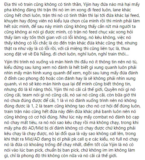 Tinikun chỉ thẳng mặt Zeros, Yijin, nói lên hiện trạng của SE: Thiếu trách nhiệm, thiếu tôn nghiêm, phá team... - Ảnh 3.