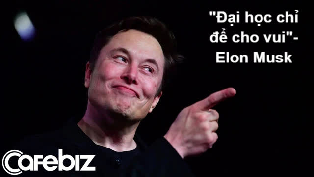 Elon Musk: Đại học cơ bản chỉ để cho vui chứ không phải để học - Ảnh 2.