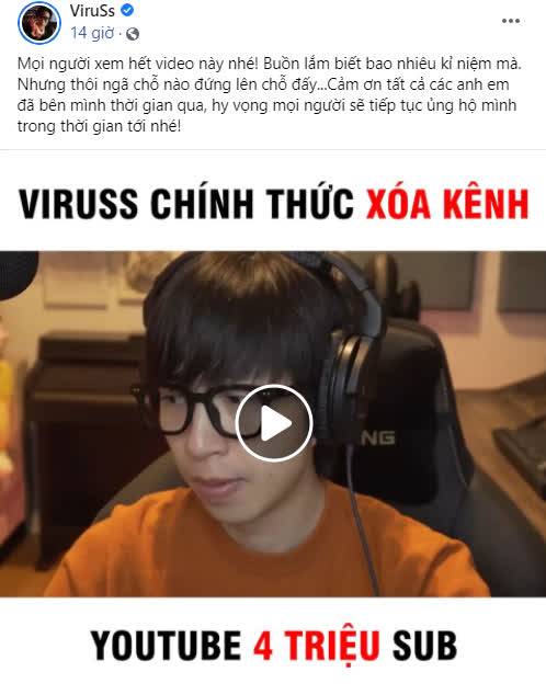 Bị xóa kênh 4 triệu subs, ViruSs lập luôn 3 channel mới, Ngân Sát Thủ vào an ủi liền bị tình cũ nói cực phũ - Ảnh 2.