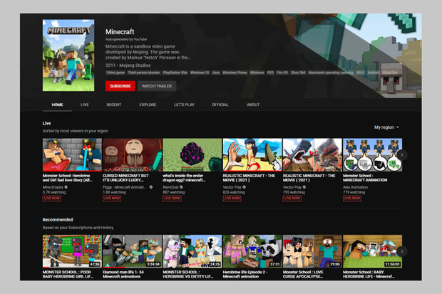 Hãy coi chừng những video Minecraft mà con bạn đang xem trên YouTube: Chúng bẩn thỉu, đầy máu và bạo lực - Ảnh 1.