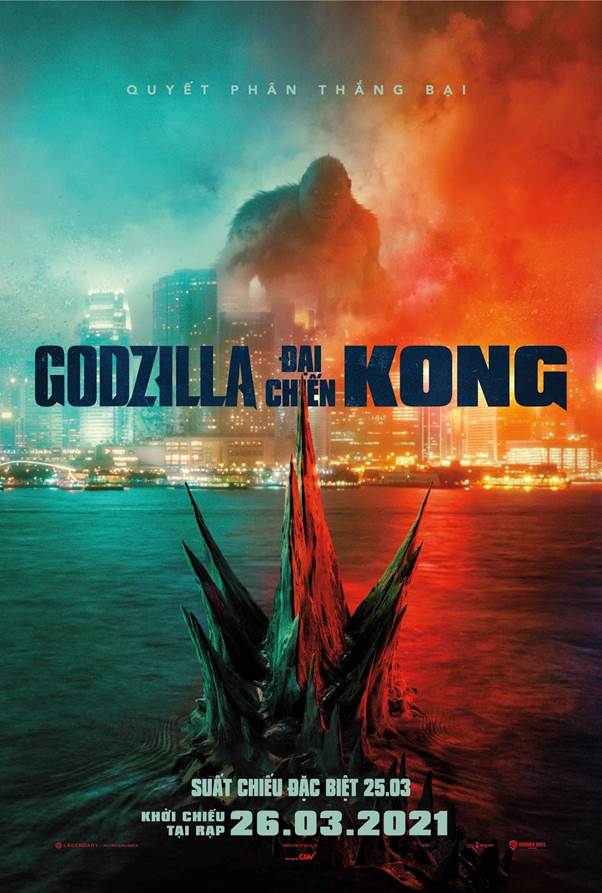Godzilla Đại Chiến Kong độc chiếm bá chủ phòng vé Việt Nam và thế giới - Ảnh 1.