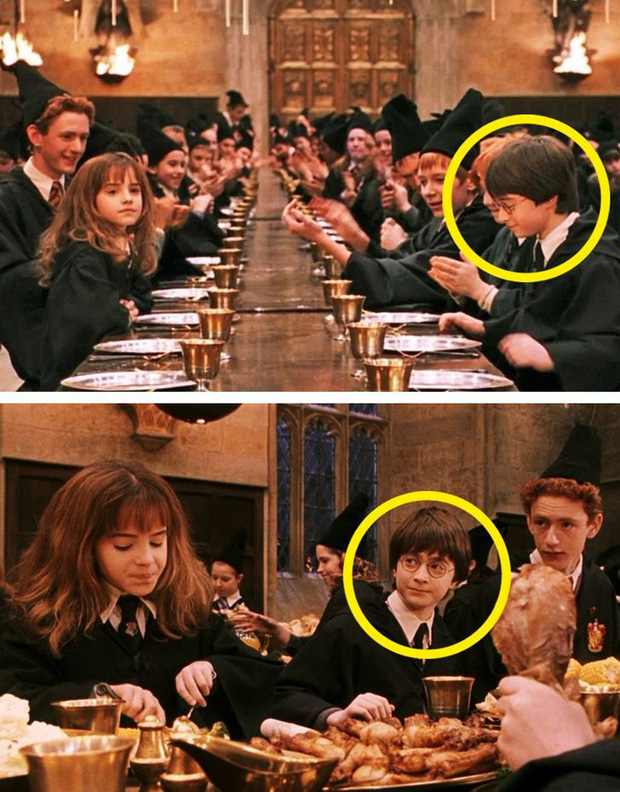 Loạt sai sót trong Harry Potter bị lật tẩy: Chi tiết quan trọng thoắt ẩn thoắt hiện, cặp kính của cụ Dumbledore để lộ bí mật hậu trường - Ảnh 10.