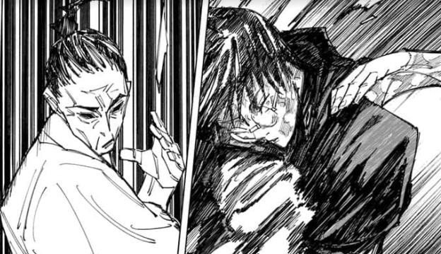 Spoil Jujutsu Kaisen chap 149: Giúp chị gái đánh bại cha mình, Mai hy sinh mạng sống để tạo ra vũ khí tối thượng - Ảnh 1.