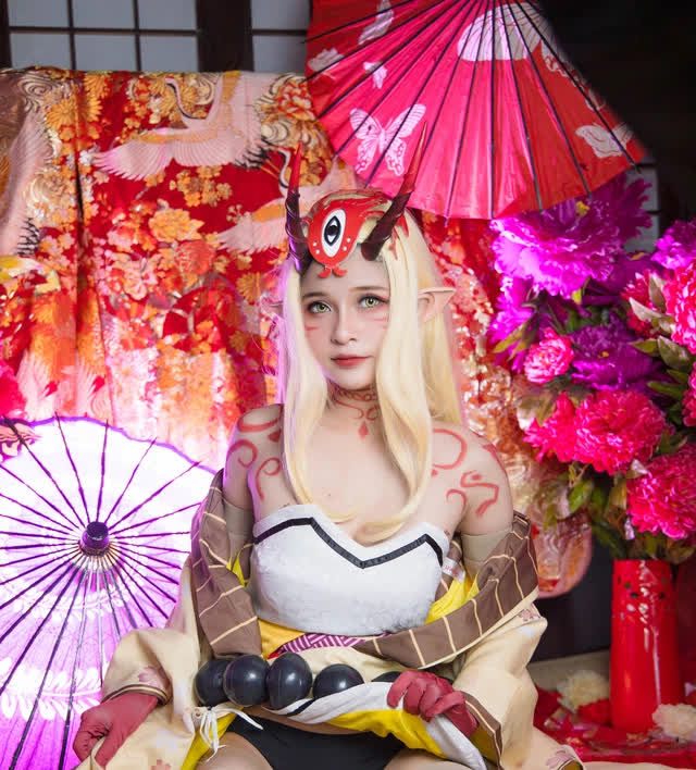 Nàng coser Việt hóa thân thành yêu tinh trong game Fate/Grand Order, fan ngắm ảnh mà chỉ chăm chú đúng 1 vị trí - Ảnh 5.