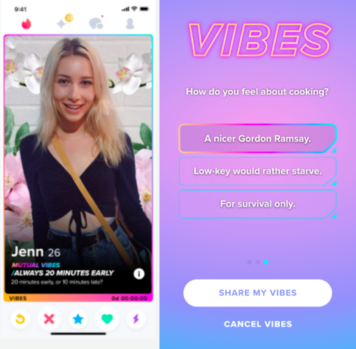 Giới thiệu Vibes - một phương thức kết nối mới giúp thành viên Tinder thể hiện cá tính - Ảnh 1.