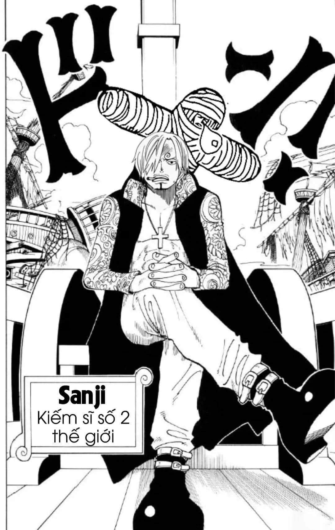 One Piece: Với thập tự kiếm di động Zoro trên người, nhiều fan hài hước cho rằng Sanji trông giống như kiếm sĩ đệ nhất Mihawk - Ảnh 3.