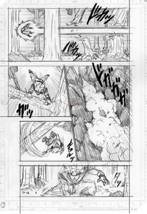 Spoil Dragon Ball Super chương 73: Bảy trang bản thảo cho thấy Granola đang đưa cho Goku một củ hành mạnh mẽ - Ảnh 7.