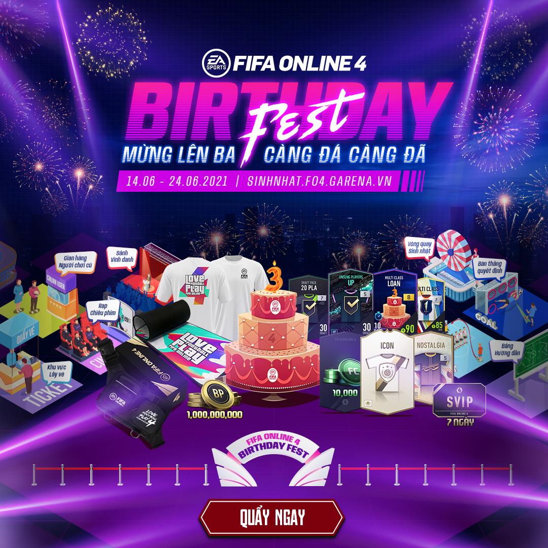 FIFA Online 4 kỷ niệm sinh nhật 3 tuổi bằng siêu lễ với hàng ngàn phần quà cực khủng - Ảnh 1.