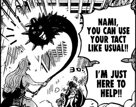 One Piece chap 1016: Năng lực của Zeus sau khi trở thành gậy Clima-Tact của Nami là gì? - Ảnh 2.