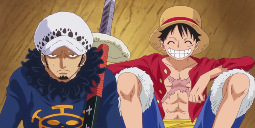 Luffy và Law: Ai là fan của One Piece thì không thể bỏ qua hình ảnh Luffy và Law đang đứng cùng nhau. Hai anh hùng của Liên minh hải tặc sánh đôi bên nhau chắc chắn sẽ đem lại những trận chiến đầy kịch tính.