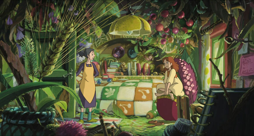 Các cảnh phim nổi tiếng của Studio Ghibli trông như thế nào ngoài ...