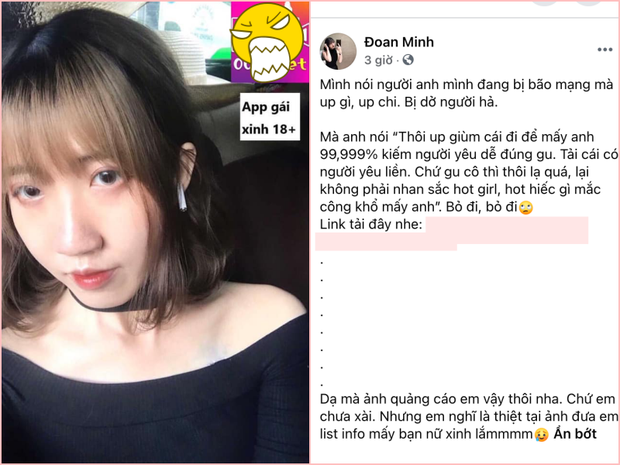 Lợi Dụng Chuyện đang Hot Cô Gái Có 12 Mối Tình Bất Chấp đăng Link Quảng Cáo App Sex Trên Trang