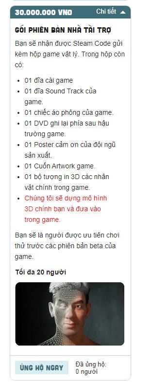 Hiker Games chính thức hé lộ giá bán gói donate từng phiên bản của tựa game 300475, bản rẻ nhất là 1.000.000 VND - Ảnh 7.