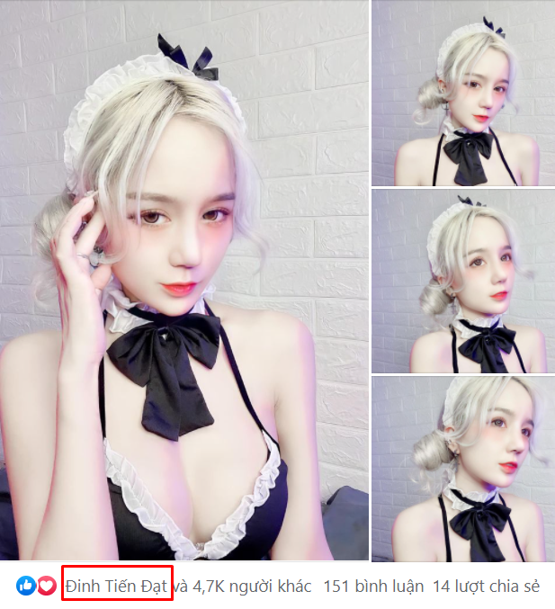 Vào vai cô hầu gái sexy, nữ streamer thu hút sự chú ý của nam huấn luyện viên tuyển Liên Quân nổi tiếng - Ảnh 4.