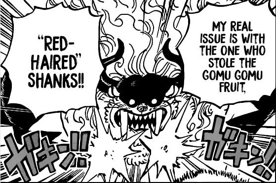 One Piece chapter 1018 đưa ra một plot twist lớn liên quan đến thân phận thật sự của Tứ Hoàng Shanks? - Ảnh 1.