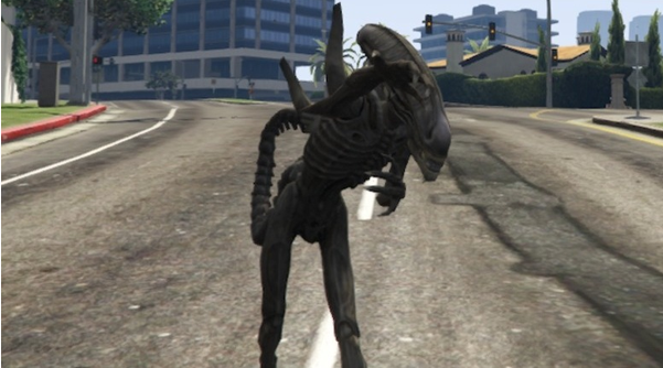 slenderman on gta 5