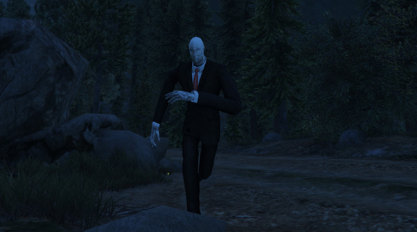 slenderman on gta 5