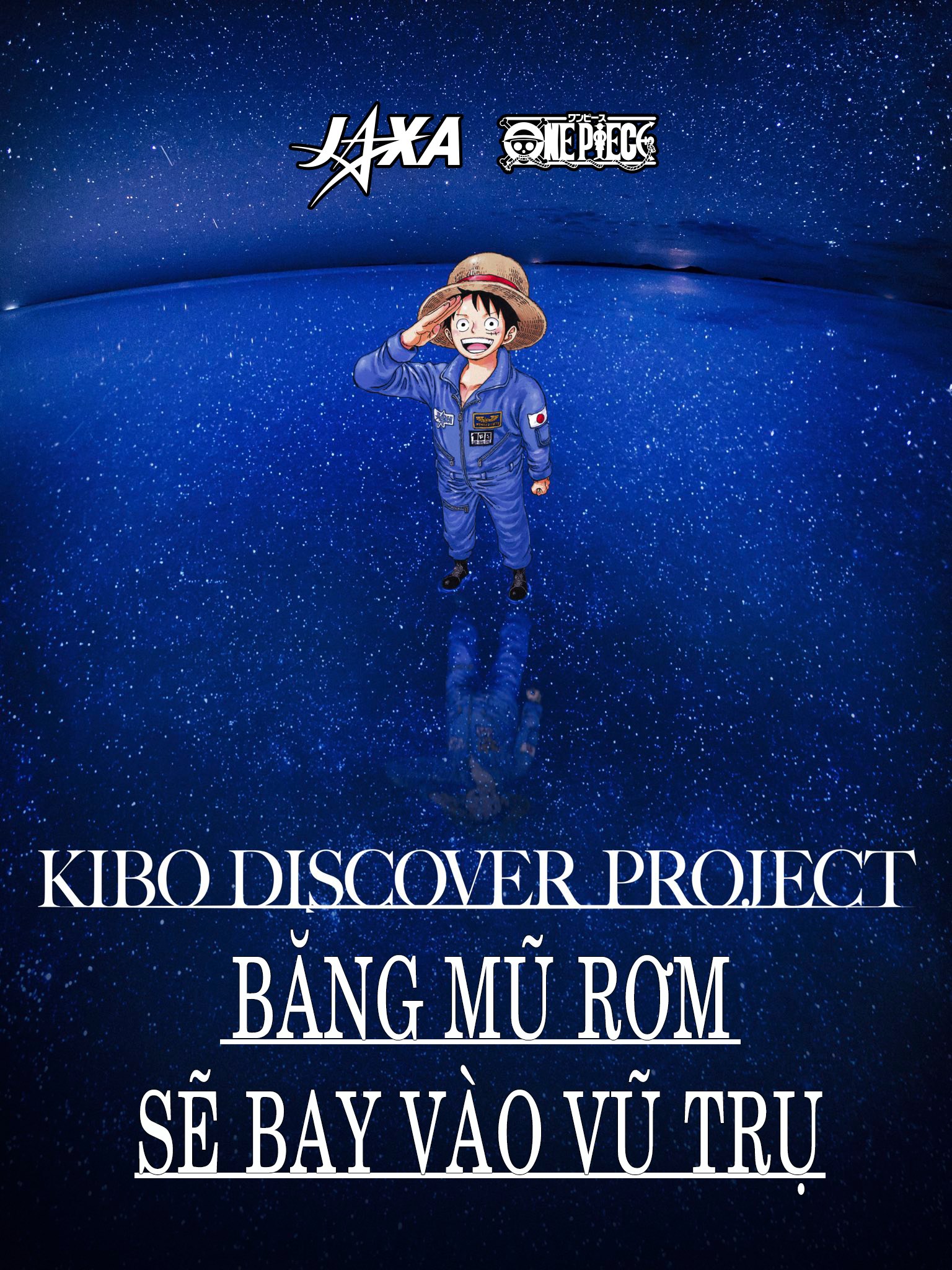 Vì quá nổi tiếng ở Nhật Bản, One Piece được ra ngoài vũ trụ vào tháng 8 để đi tìm kho báu vĩ đại nhất vũ trụ - Ảnh 1.