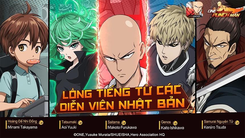 Thánh Phồng Tôm' One Punch Man: The Strongest công bố lộ trình ra mắt