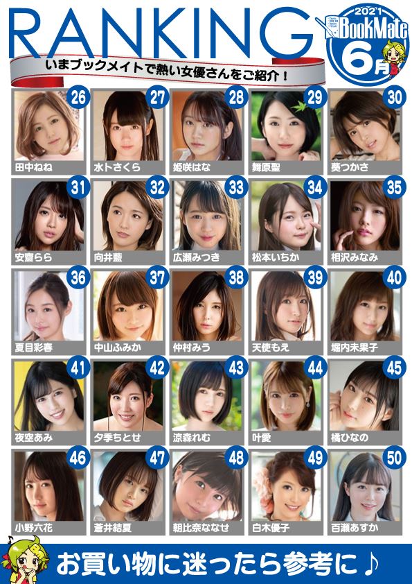 BXH diễn viên 18+ ăn khách 6/2021: Tháng của các tân binh, Yua Mikami bất ngờ rời khỏi top 10 - Ảnh 3.