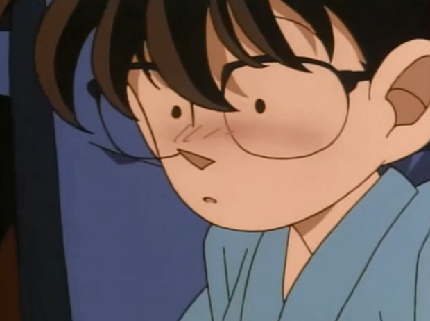 Không gian như Nobita, đây là phản ứng của Conan khi thấy bạn gái khỏa thân 100% trước mắt! - Ảnh 8.