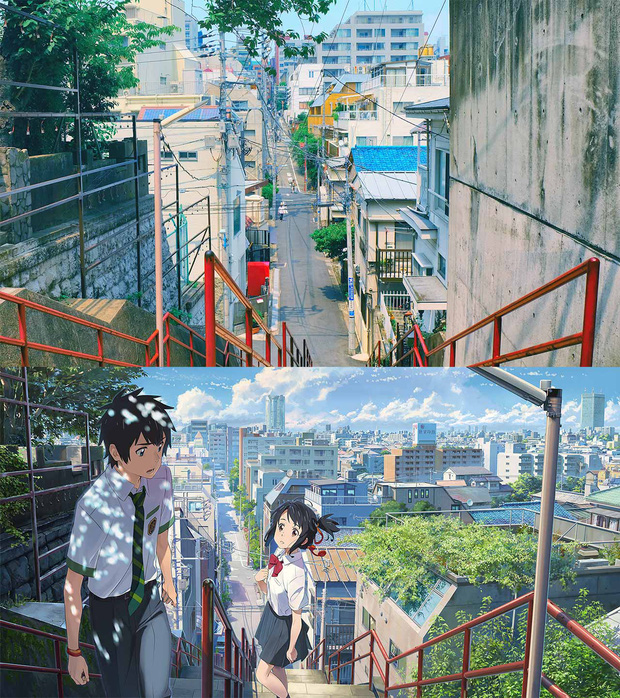 Các địa điểm nổi tiếng Nhật Bản xuất hiện trong Your Name: thực tế đã đẹp lên anime càng huyền ảo hơn! - Ảnh 9.