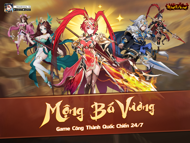 Mộng Bá Vương  – Tựa game mobile chiến thuật Tam Quốc cực “Cute” sắp ra mắt game thủ Việt - Ảnh 1.