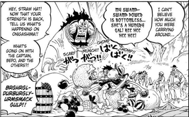 Cùng xem những tình tiết thú vị trong One Piece 1021: Shinobu có sử dụng sức mạnh lão hóa của chính mình?  - Ảnh 3.
