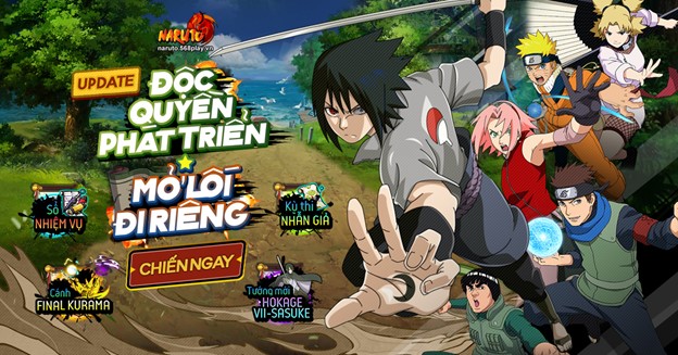 Vượt mốc 1.5 triệu người chơi với hơn 750 máy chủ, Naruto 568 tung Big Update với thông điệp “Độc quyền phát triển - mở lối đi riêng” - Ảnh 1.