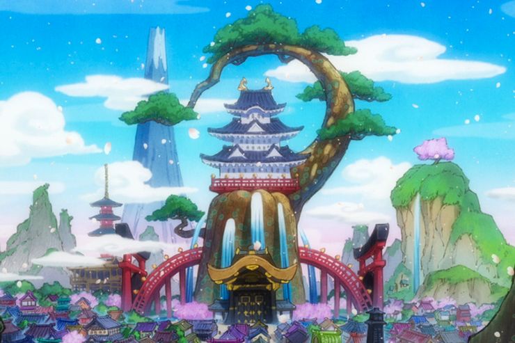 Những cảnh phong cảnh, biển đẹp được miêu tả trong One Piece như thế nào?