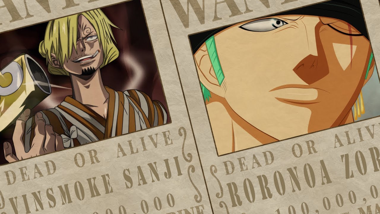 Bộ 10 tấm Poster One Piece Luffy Zoro Sanji Nami Robin Chopper Fanky hình  nhân vật truy nã | Lazada.vn