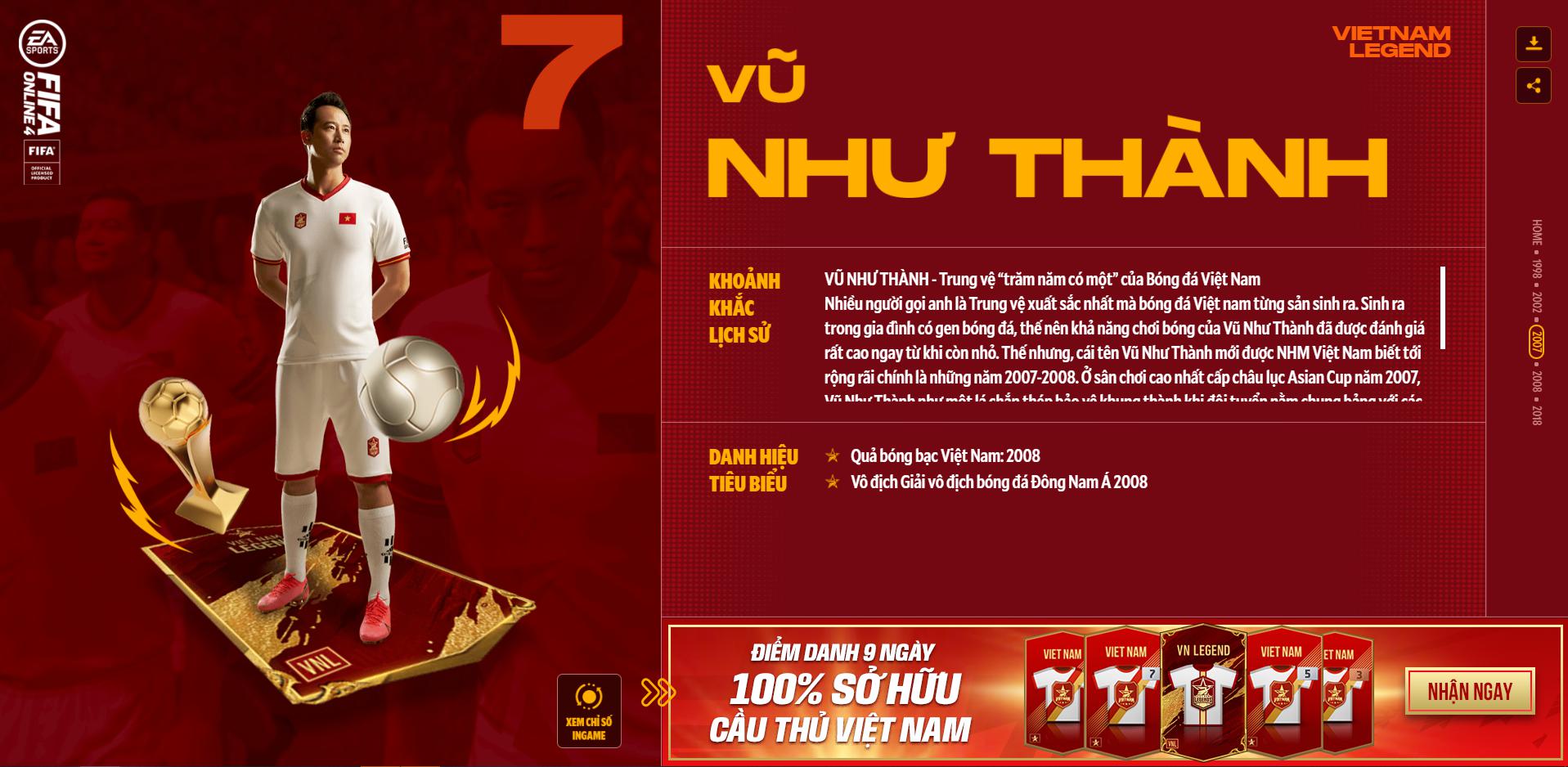 Hồng Sơn và các huyền thoại bóng đá Việt Nam bất ngờ xuất hiện trong FIFA Online 4 - Ảnh 6.