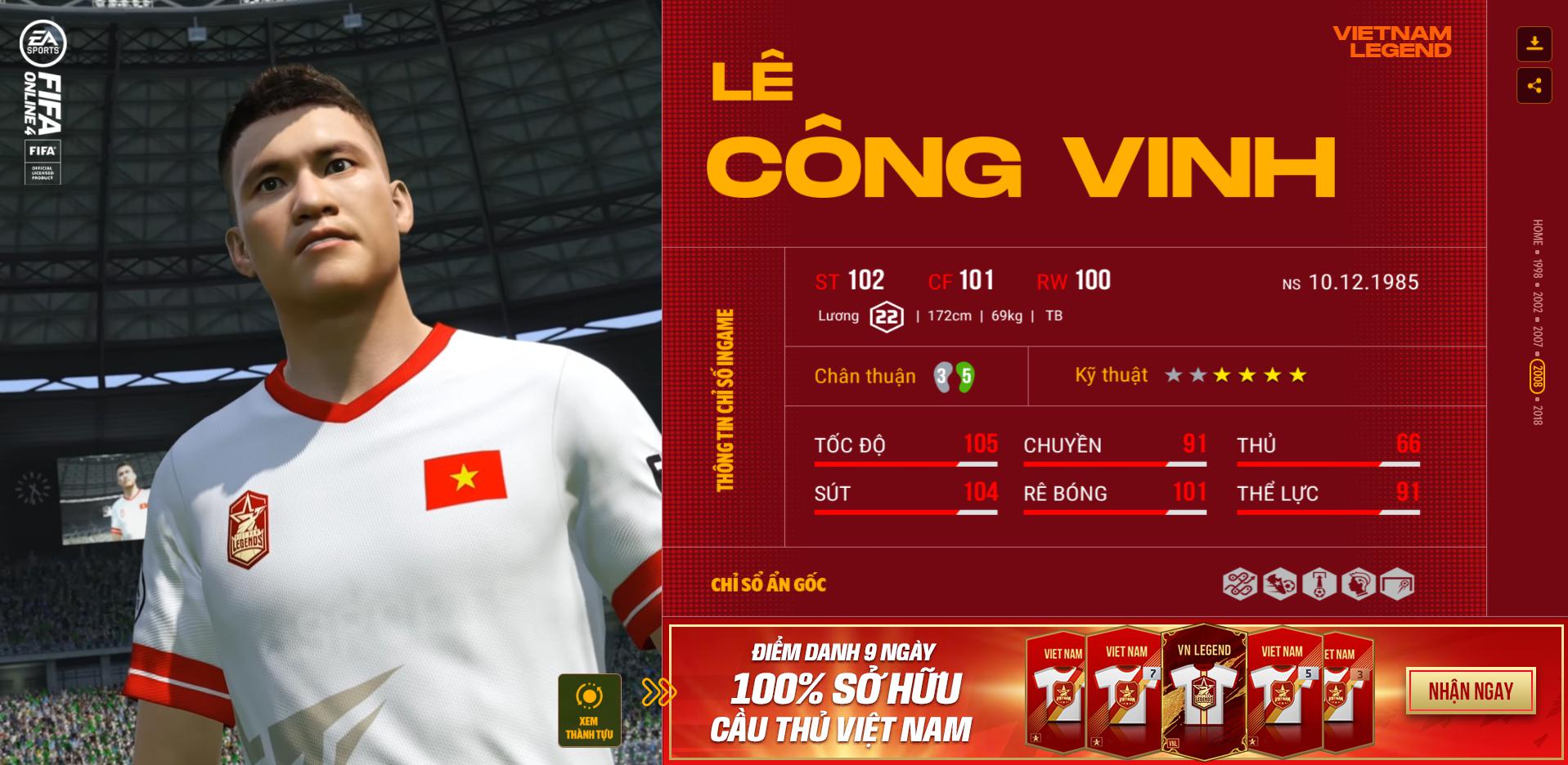 Hồng Sơn và các huyền thoại bóng đá Việt Nam bất ngờ xuất hiện trong FIFA Online 4 - Ảnh 9.