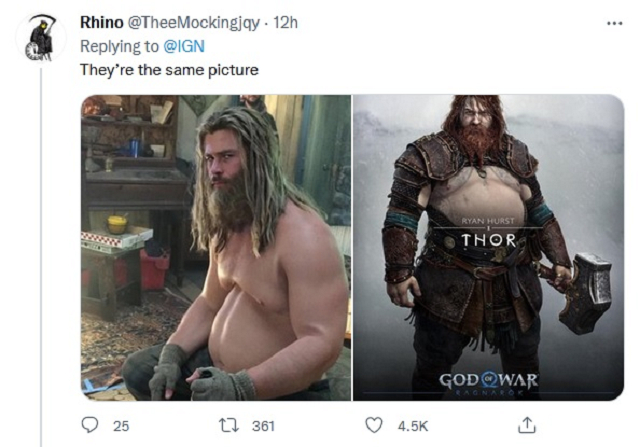 Chết cười với loạt ảnh chế tạo hình mới của Thor trong God of War: Ragnarok, cái bụng bia là điểm nhấn - Ảnh 3.