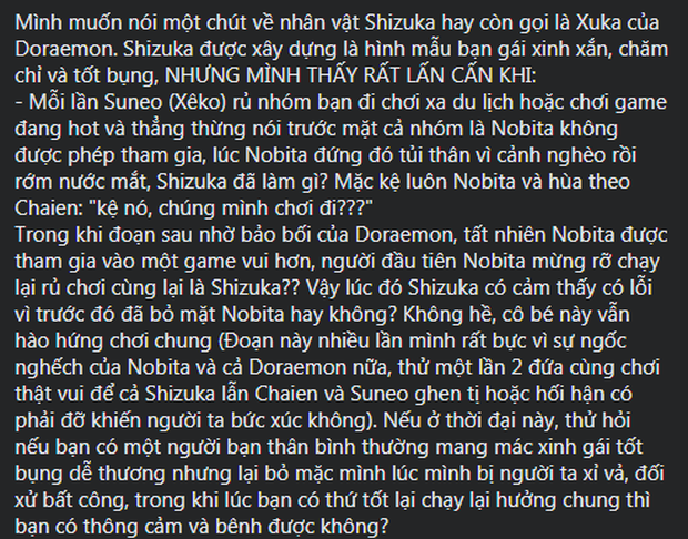  Fan Việt bất ngờ ném đá Shizuka sau bao năm: Thảo mai, hai mặt với Nobita, là hình mẫu gái Nhật phải tránh xa? - Ảnh 3.