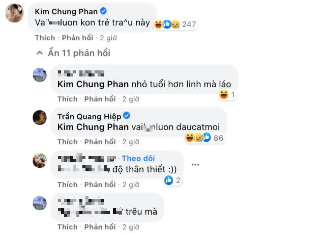 Hot girl Kim Chung Phan bị chỉ trích, phát ngôn tục tĩu với chị em dâu nhà Team Flash - Ảnh 6.