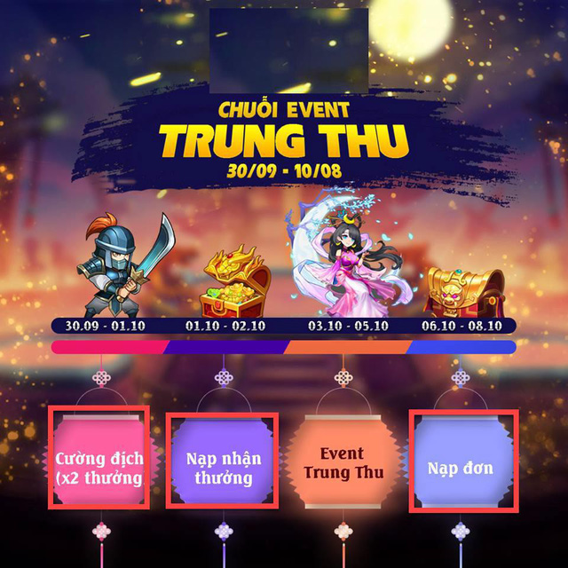 Trong khi nhiều game “hút máu” mùa Trung Thu, Tam Quốc Ca Ca lại kiếm cớ tung chuỗi sự kiện ngập tràn ưu đãi, game thủ khoe quà không ngớt - Ảnh 1.