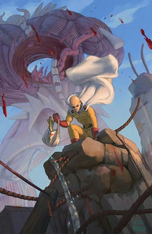 One Punch Man: Saitama thể hiện kỹ năng thần sầu trong việc săn giảm giá qua anime mới khiến fan vô cùng thích thú - Ảnh 2.