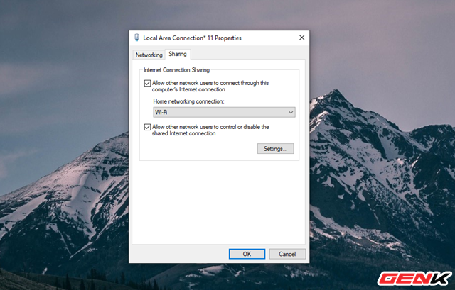 Hô biến Laptop Windows thành một chiếc router ảo để chia sẻ kết nối Internet và tập tin - Ảnh 10.