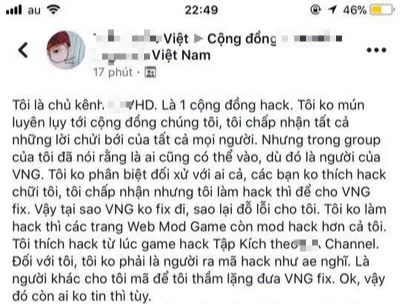Tâm sự động trời của một hacker “tôi làm tất cả để cho VNG” và tình cảnh đau thương của game Việt hiện tại - Ảnh 1.