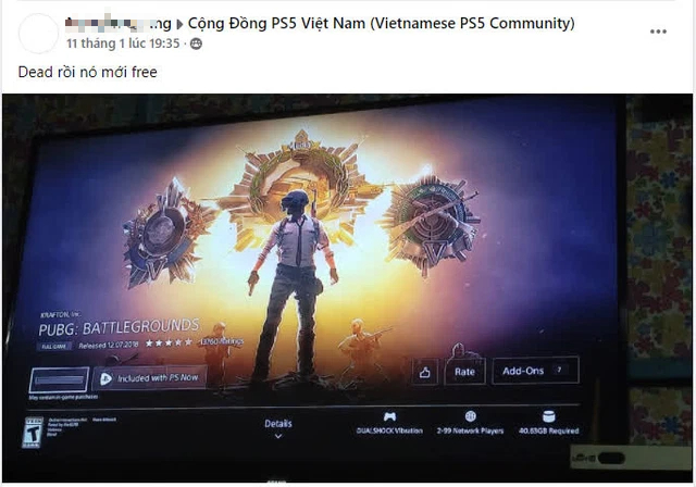 PUBG chính thức miễn phí 0 VNĐ và phản ứng “không thể tin nổi” của cộng đồng game thủ Việt - Ảnh 1.
