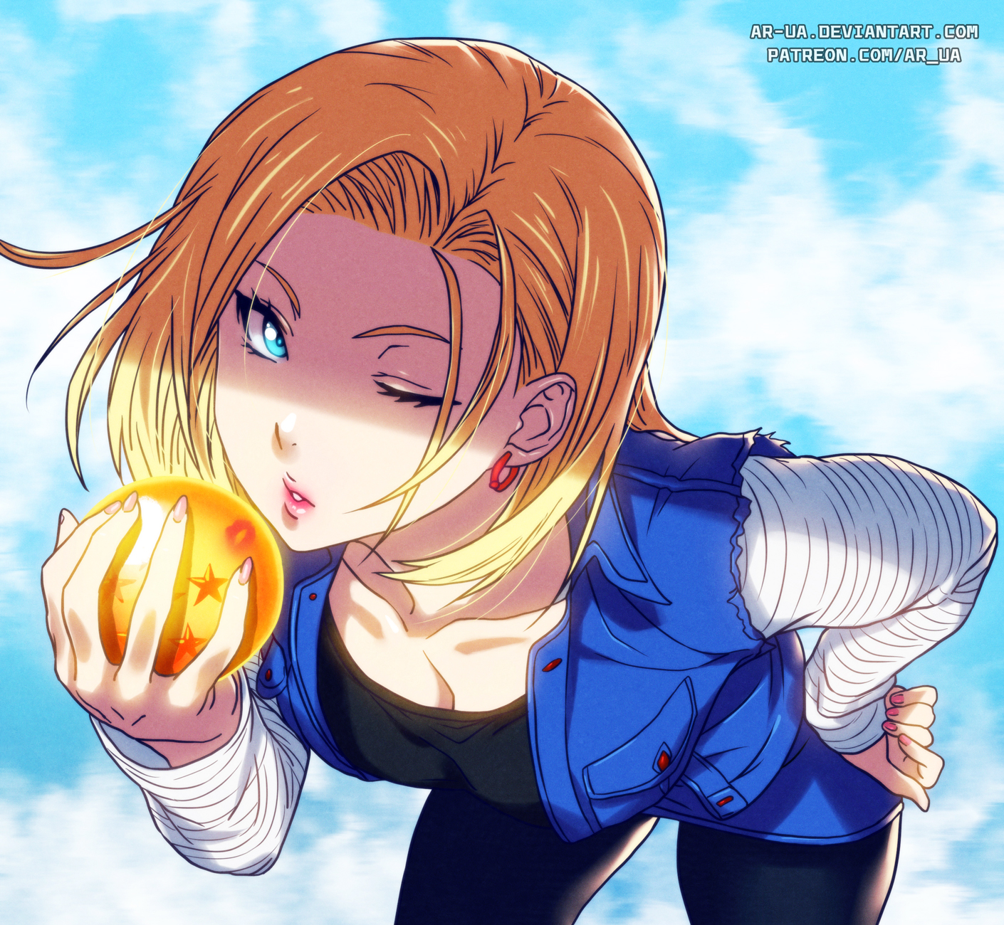 dragon ball super android 18 naked